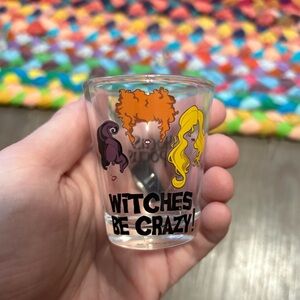 ‘WITCHES BE CRAZY’ HOCUS POCUS SHOT GLASS